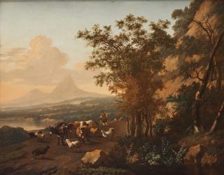 Abraham Jansz. Begeyn - Vue of the Roman Campagna