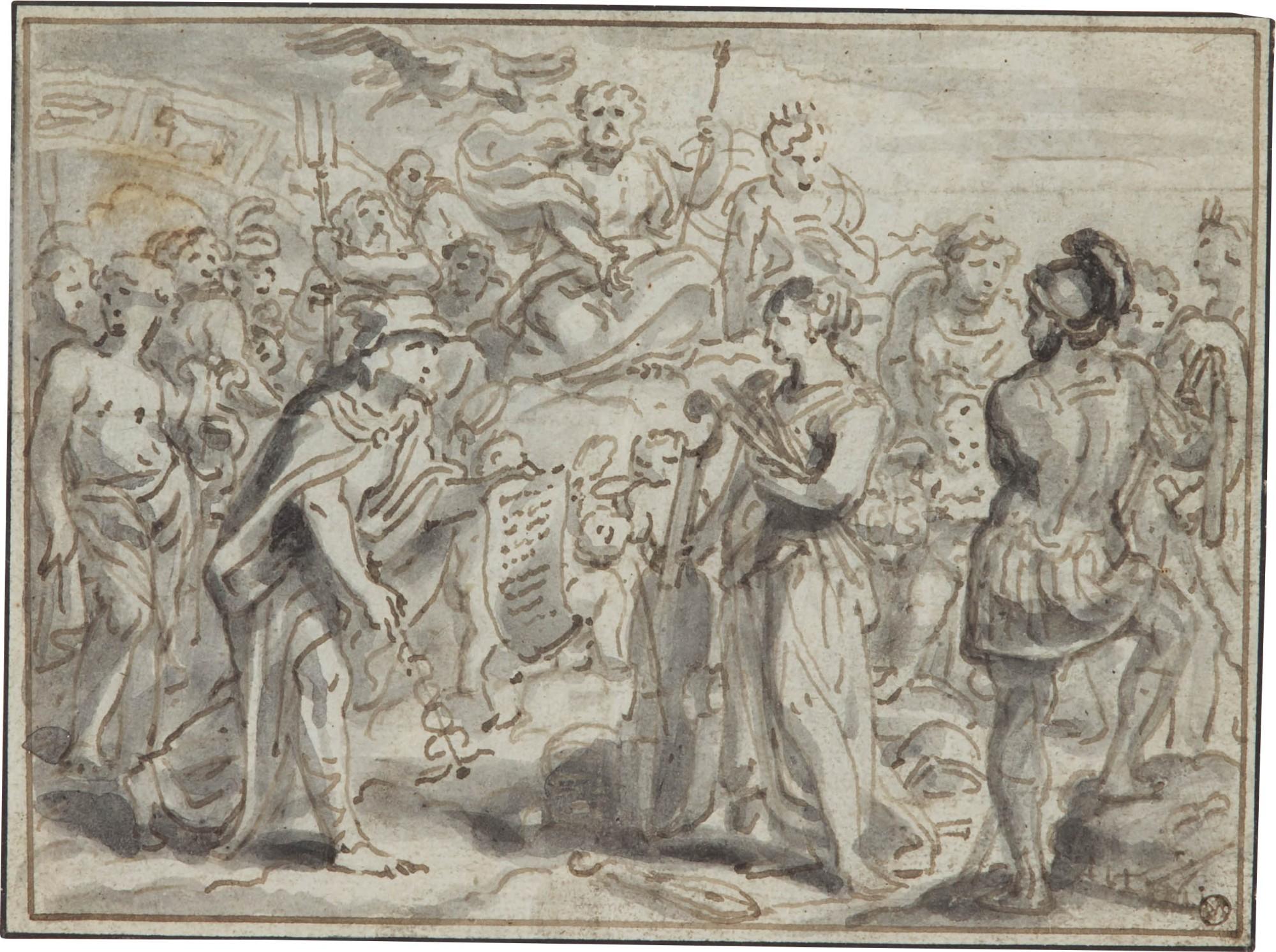 Abraham Jansz. Van Diepenbeeck - An Allegory of Music