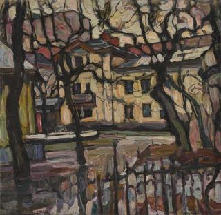 Abraham Manievich - Country House, Outskirts Of Moscow (Double-Sided)