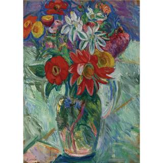 Abraham Manievich - Russian Flowers