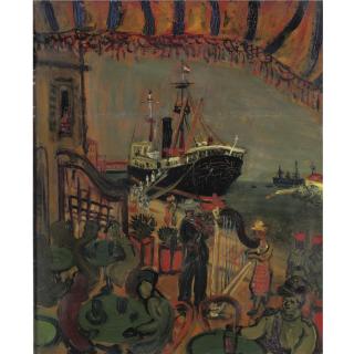 Abraham Mintchine - Le Depart Pour La Corse (Le Port De Le Havre)