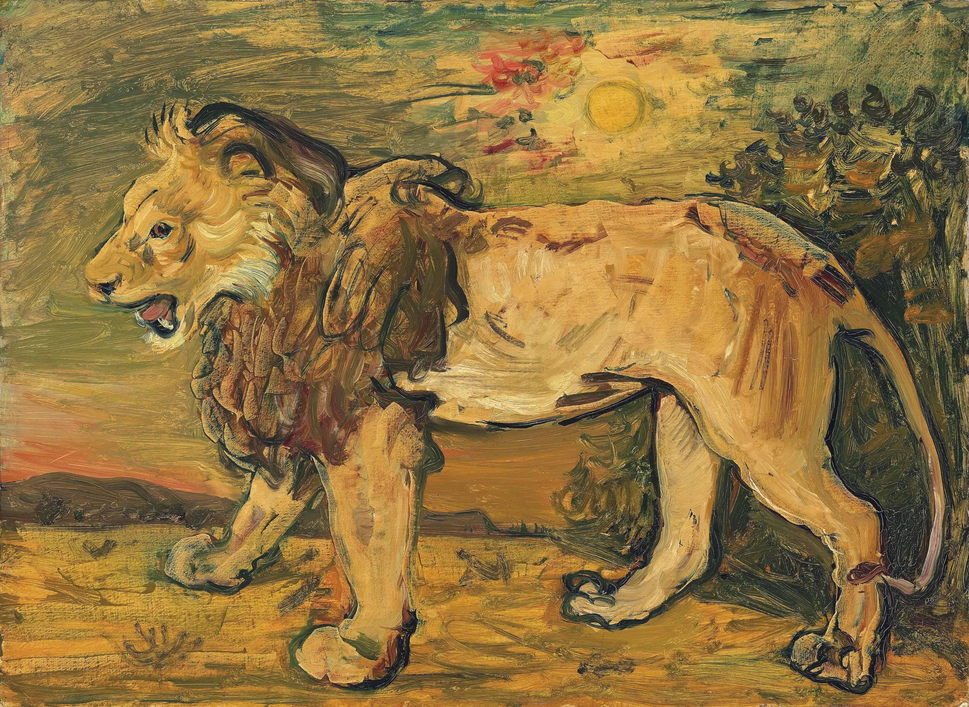 Abraham Mintchine - Lion