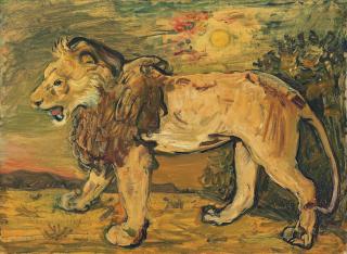 Abraham Mintchine - Lion