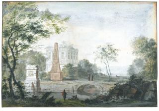 Abraham Rademaker - Pair Of Landscape Capricci