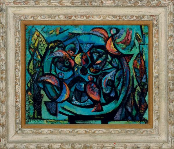 Abraham Rattner - Bathing Birds #3