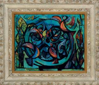 Abraham Rattner - Bathing Birds #3