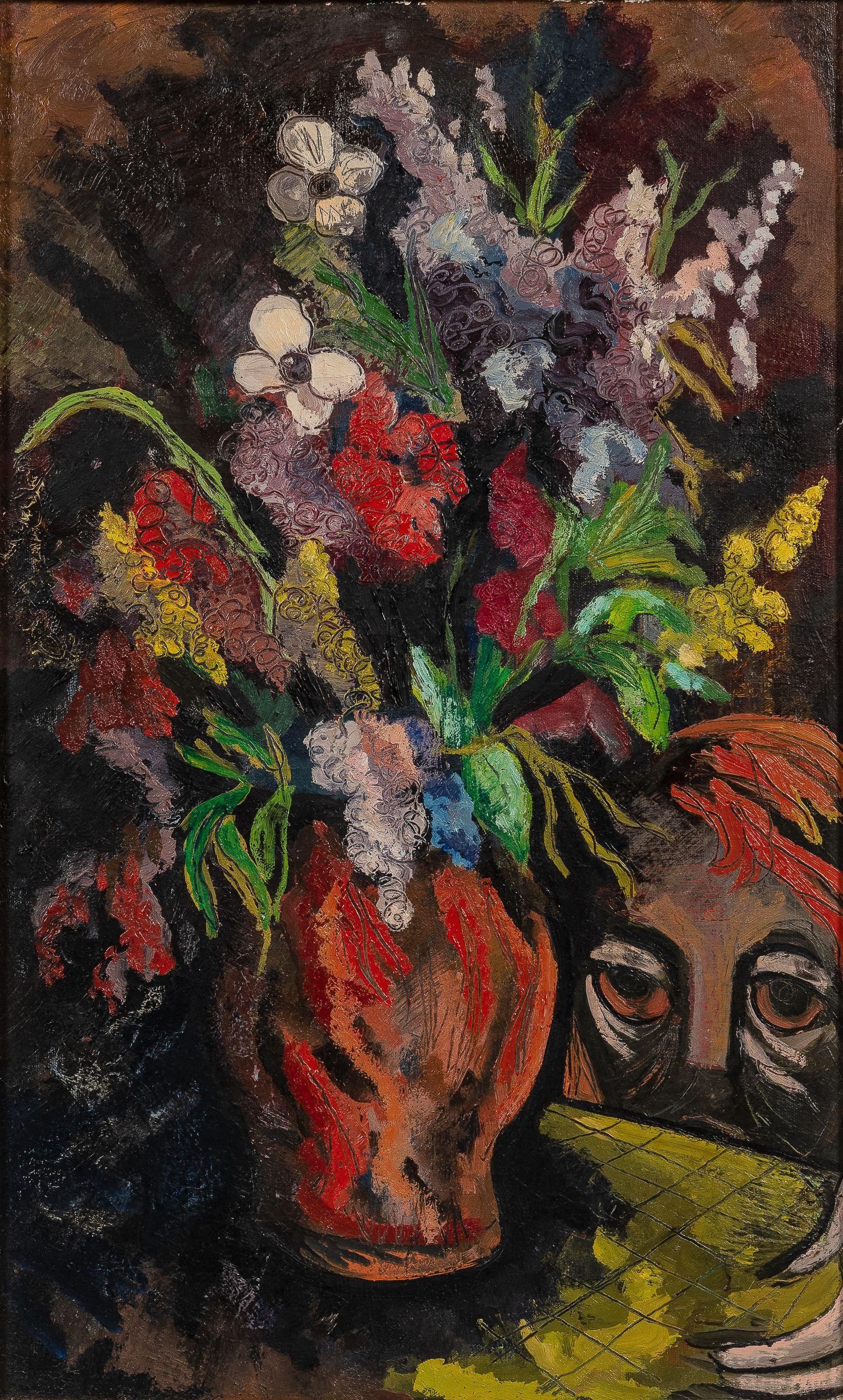 Abraham Rattner - Fleurs