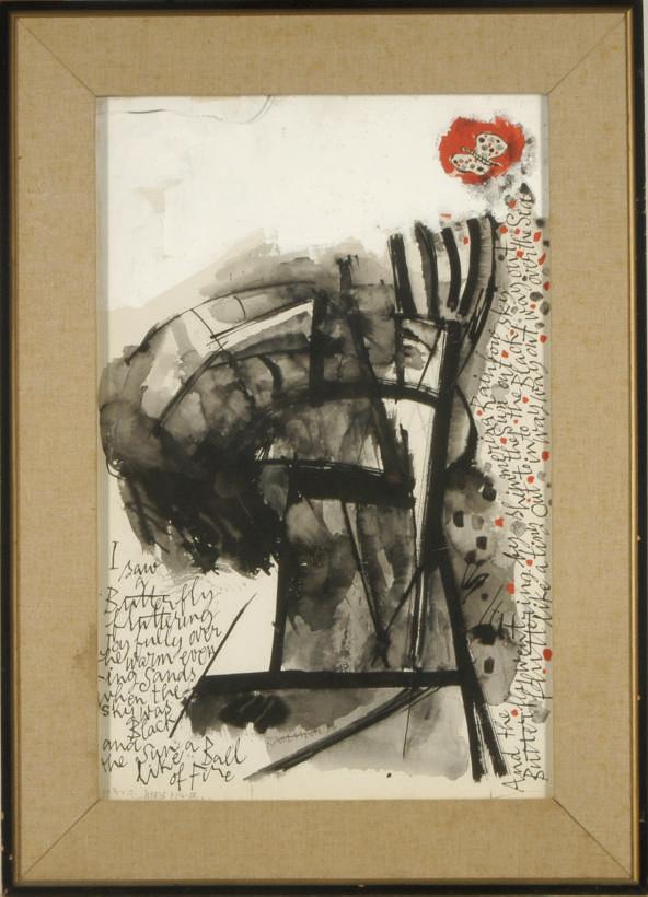 Abraham Rattner - I Saw a Butterfly