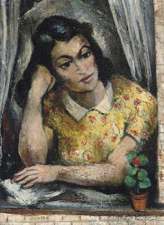 Abraham S. Baylinson - Deep in thought