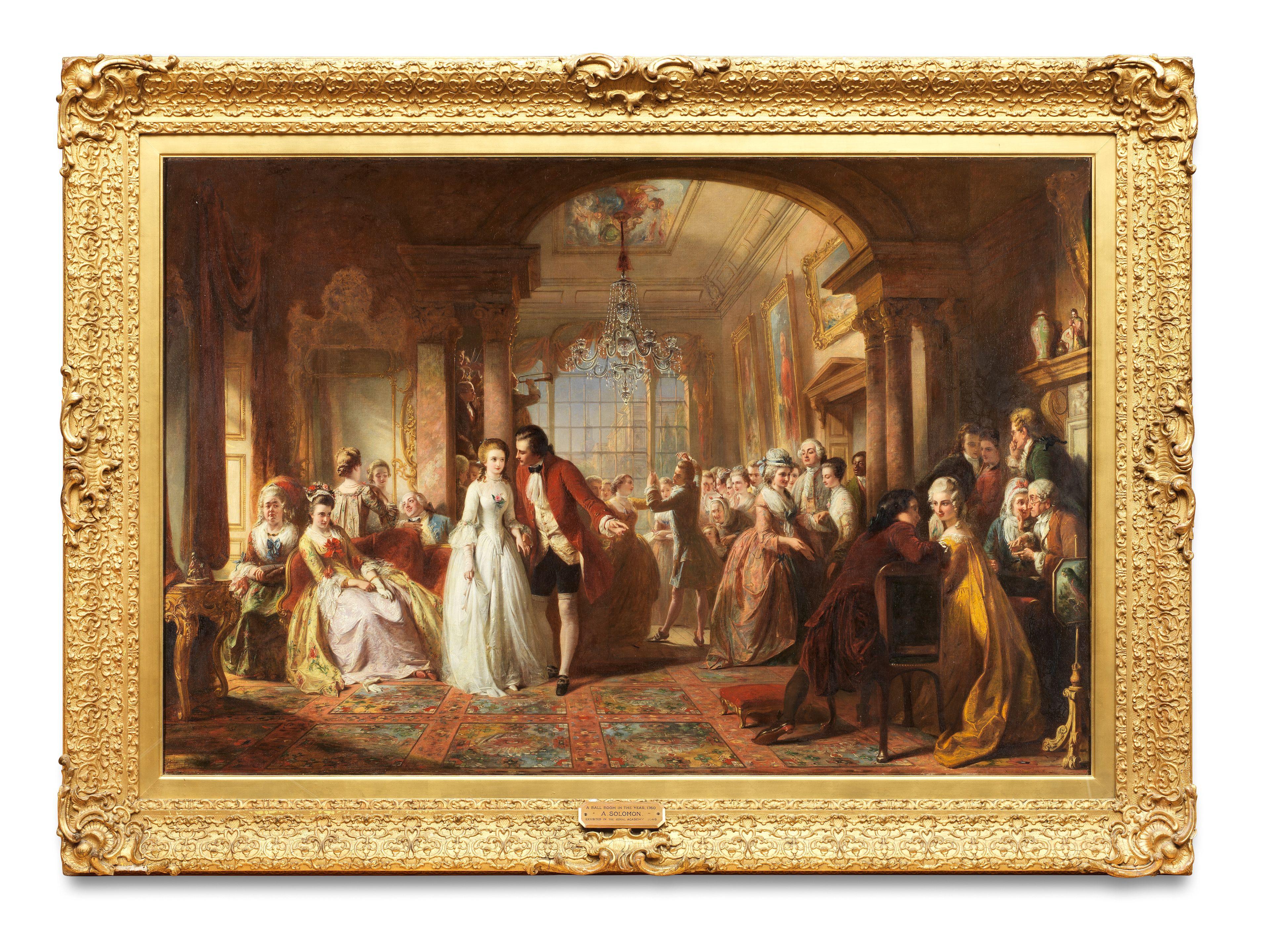 Abraham Solomon - A Ballroom in the Year 1760 \