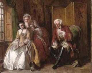 Abraham Solomon - The Bashful Lover