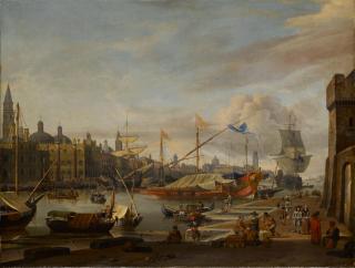 Abraham Storck - A capriccio of the Grand Canal, Venice