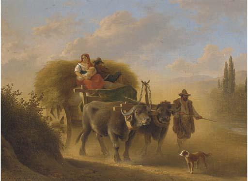 Abraham Teerlink - In the Roman campagna