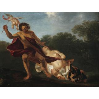 Abraham van Cuylenborch - Adonis Taking Leave Of Venus