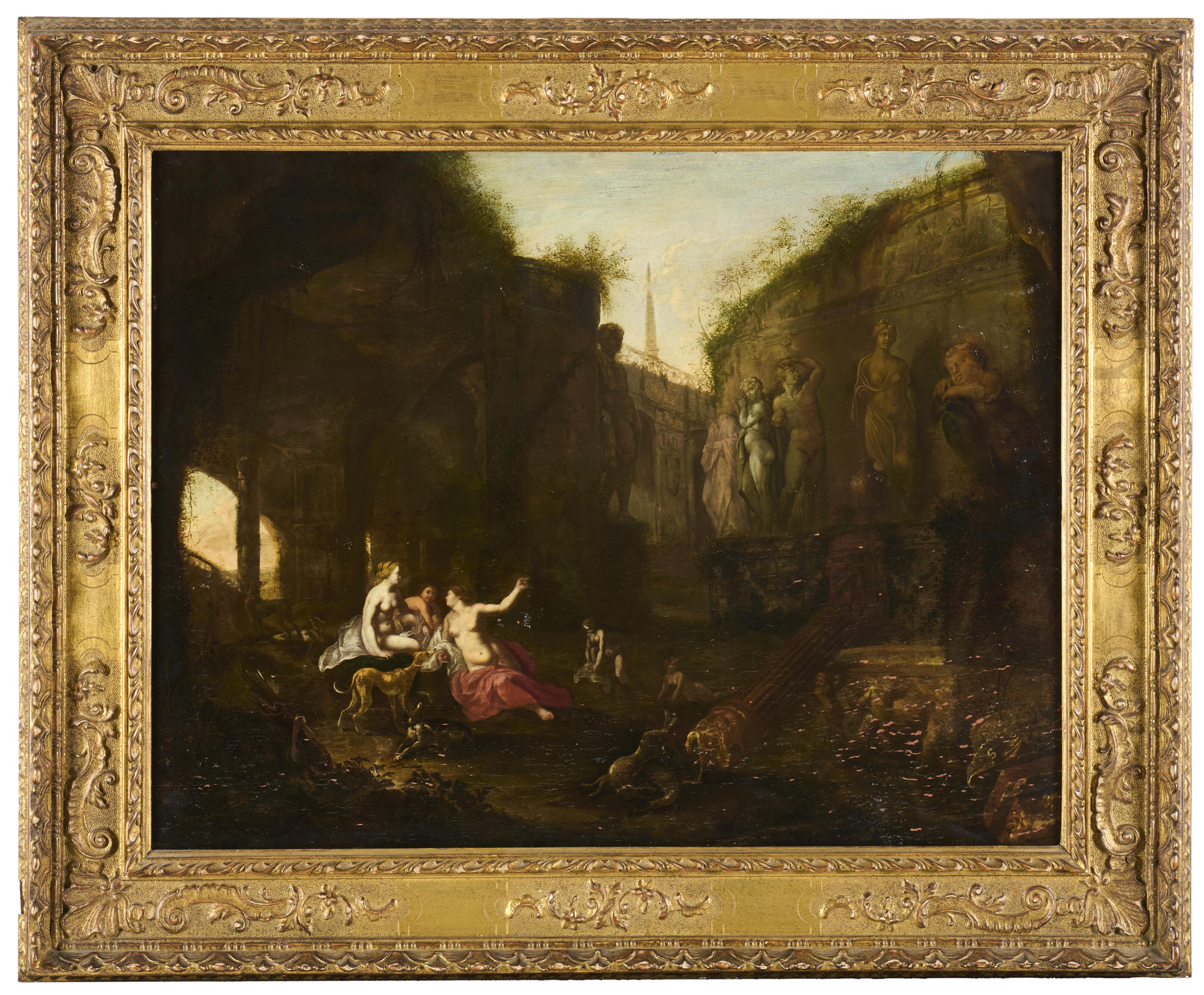 Abraham van Cuylenborch - Diana at the bath