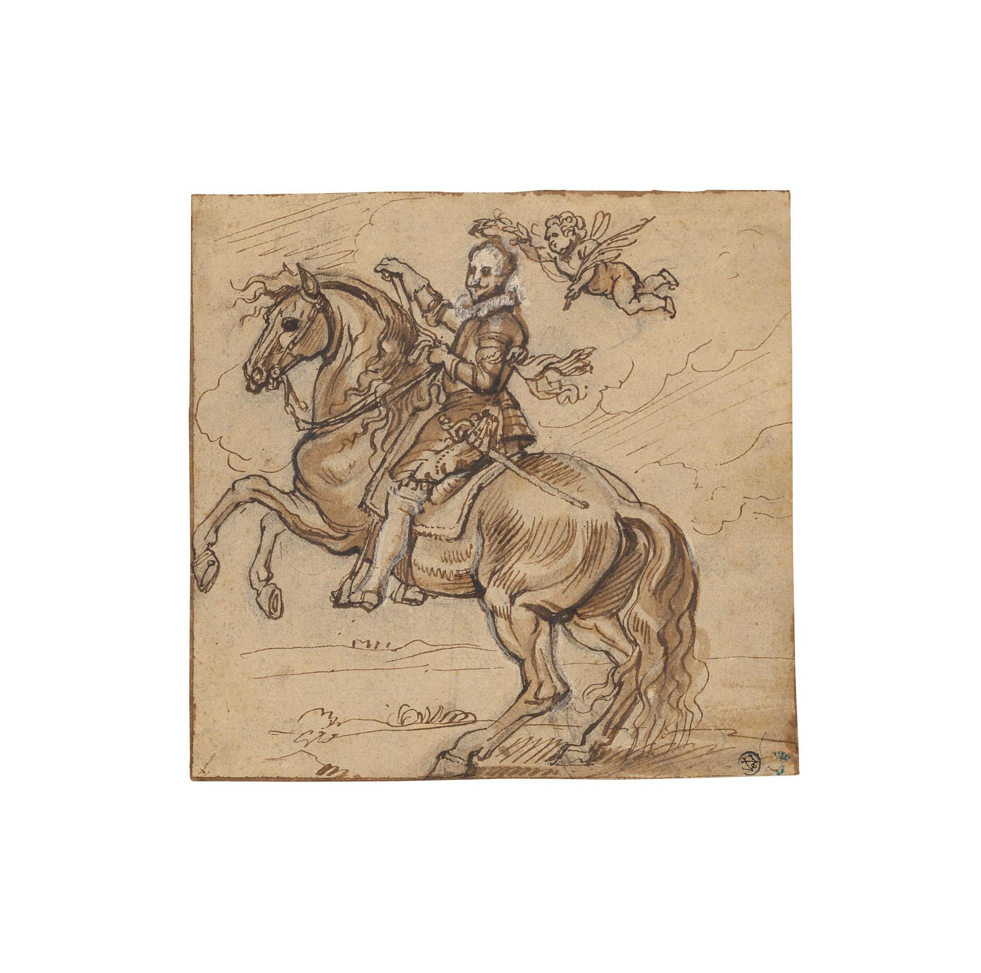 Abraham Van Diepenbeeck - Portrait Équestre