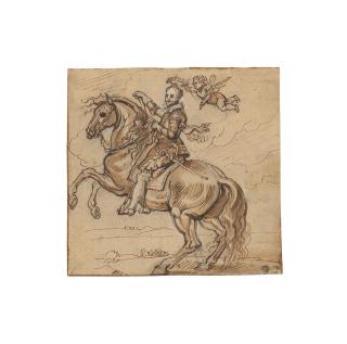 Abraham Van Diepenbeeck - Portrait Équestre