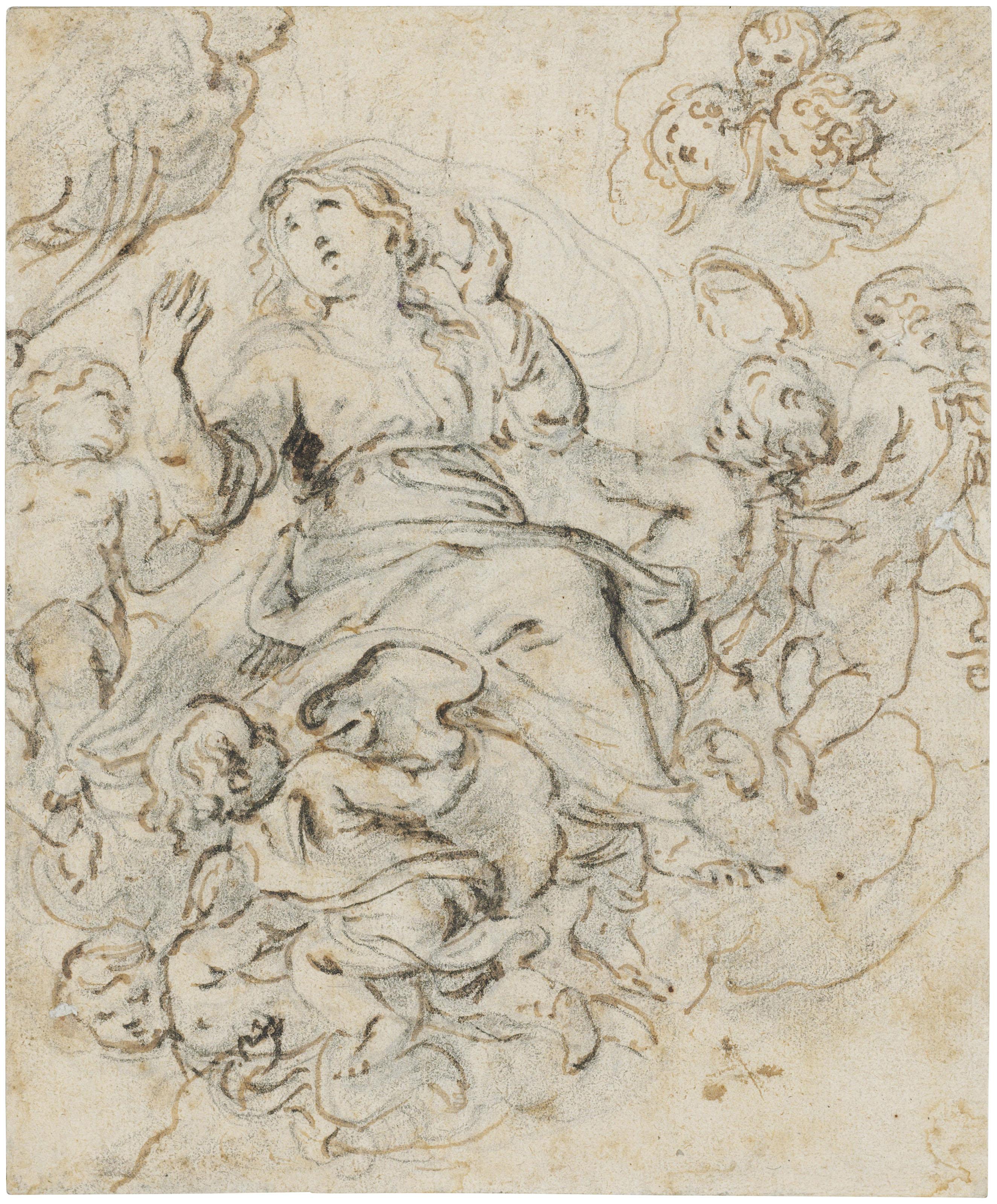 Abraham Van Diepenbeeck - The Assumption of the Virgin