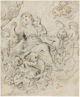 Abraham Van Diepenbeeck - The Assumption of the Virgin