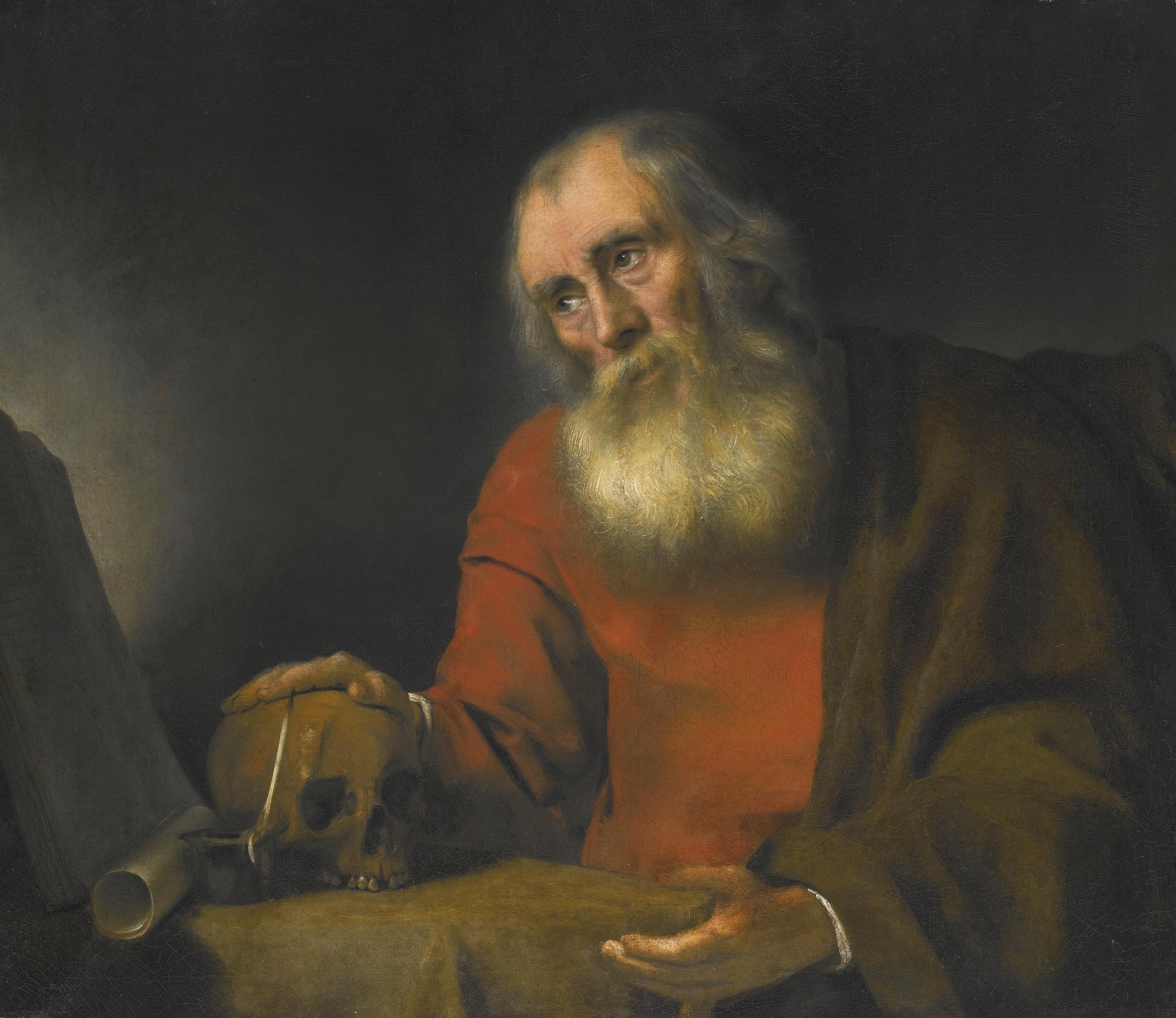 Abraham Van Dijck - Saint Jerome