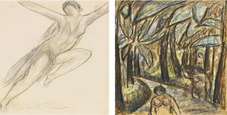 Abraham Walkowitz - A Group Of Twenty-Nine Drawings