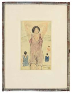 Abraham Walkowitz - Bather