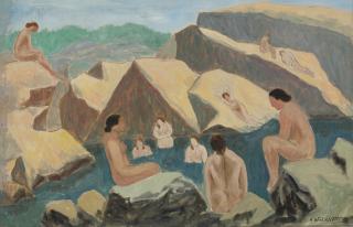 Abraham Walkowitz - Bathers