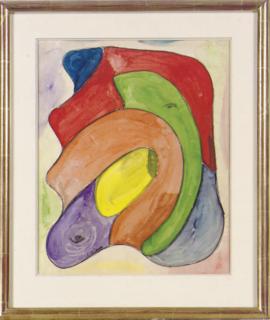 Abraham Walkowitz - Colored abstraction