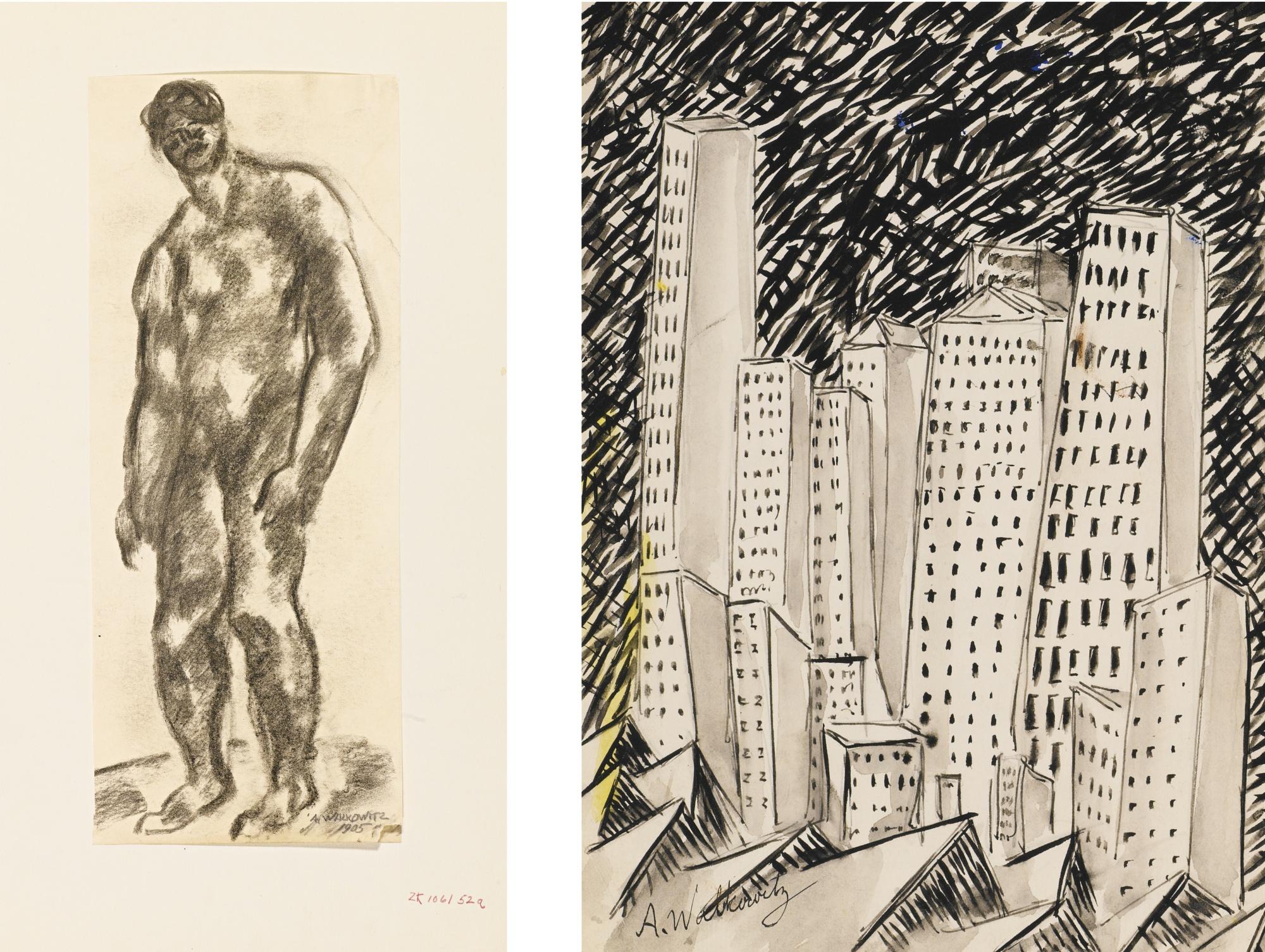 Abraham Walkowitz - Group Of Twenty-Nine Drawings