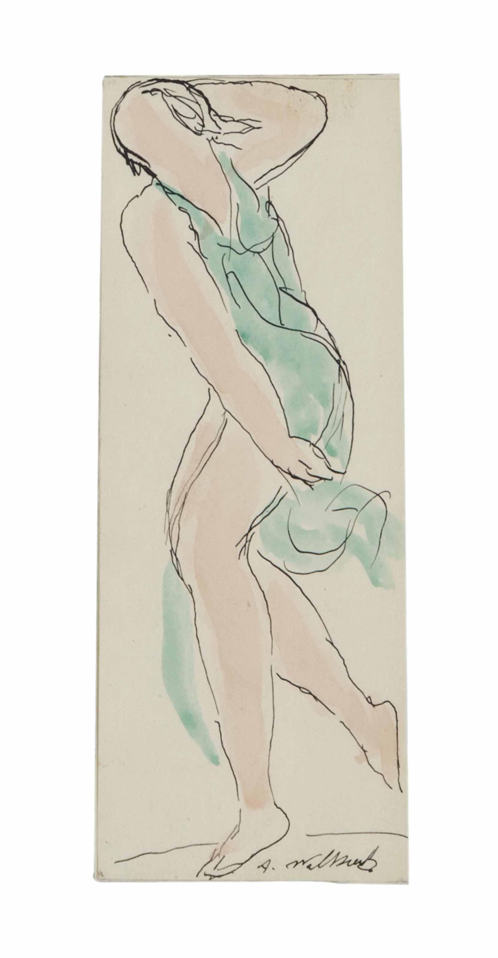 Abraham Walkowitz - Isadora Duncan Dancing