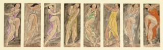 Abraham Walkowitz - Isadora Duncan: Eight Watercolors