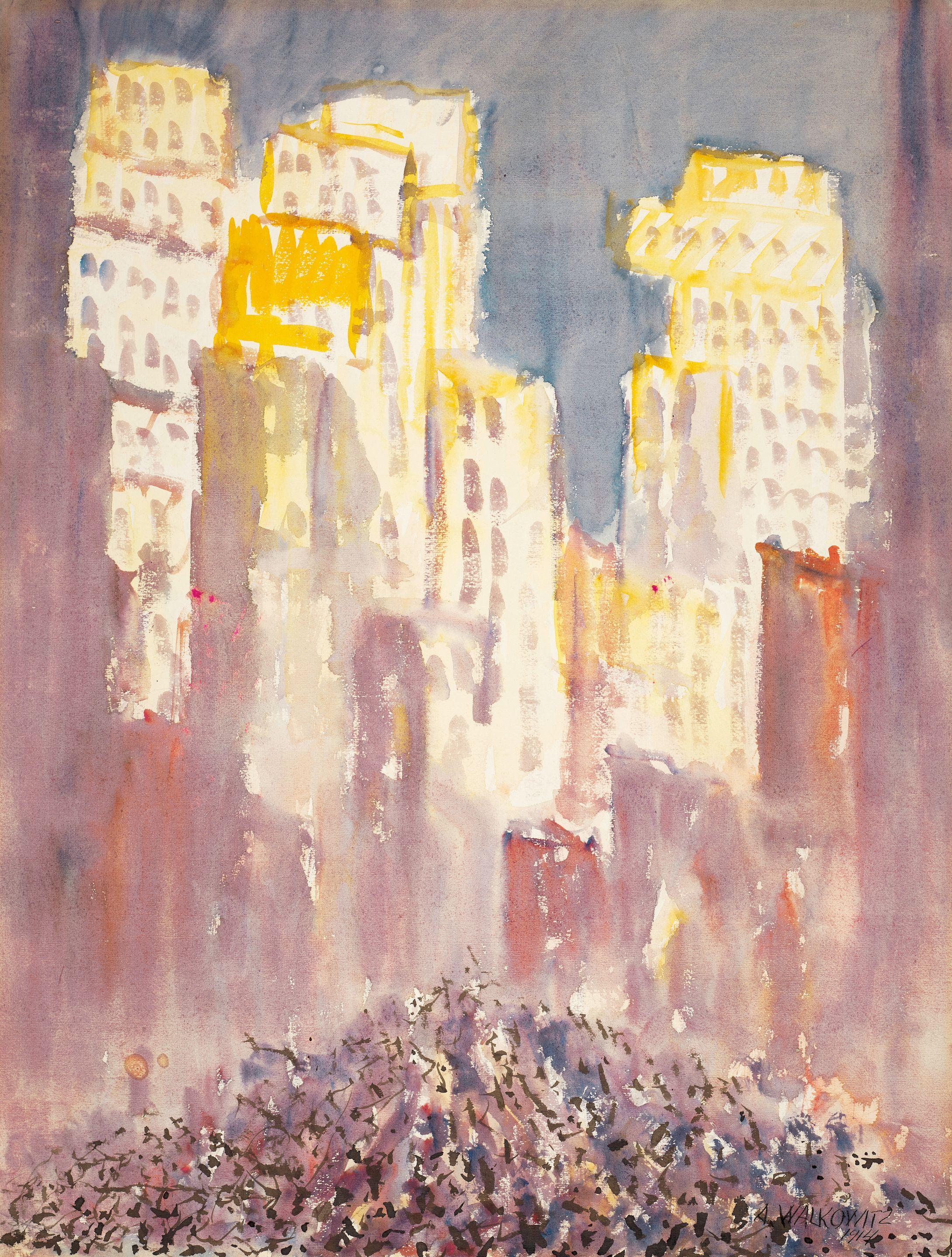 Abraham Walkowitz - New York Scene