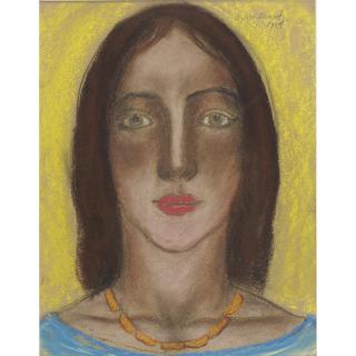 Abraham Walkowitz - Portrait Of Isadora Duncan