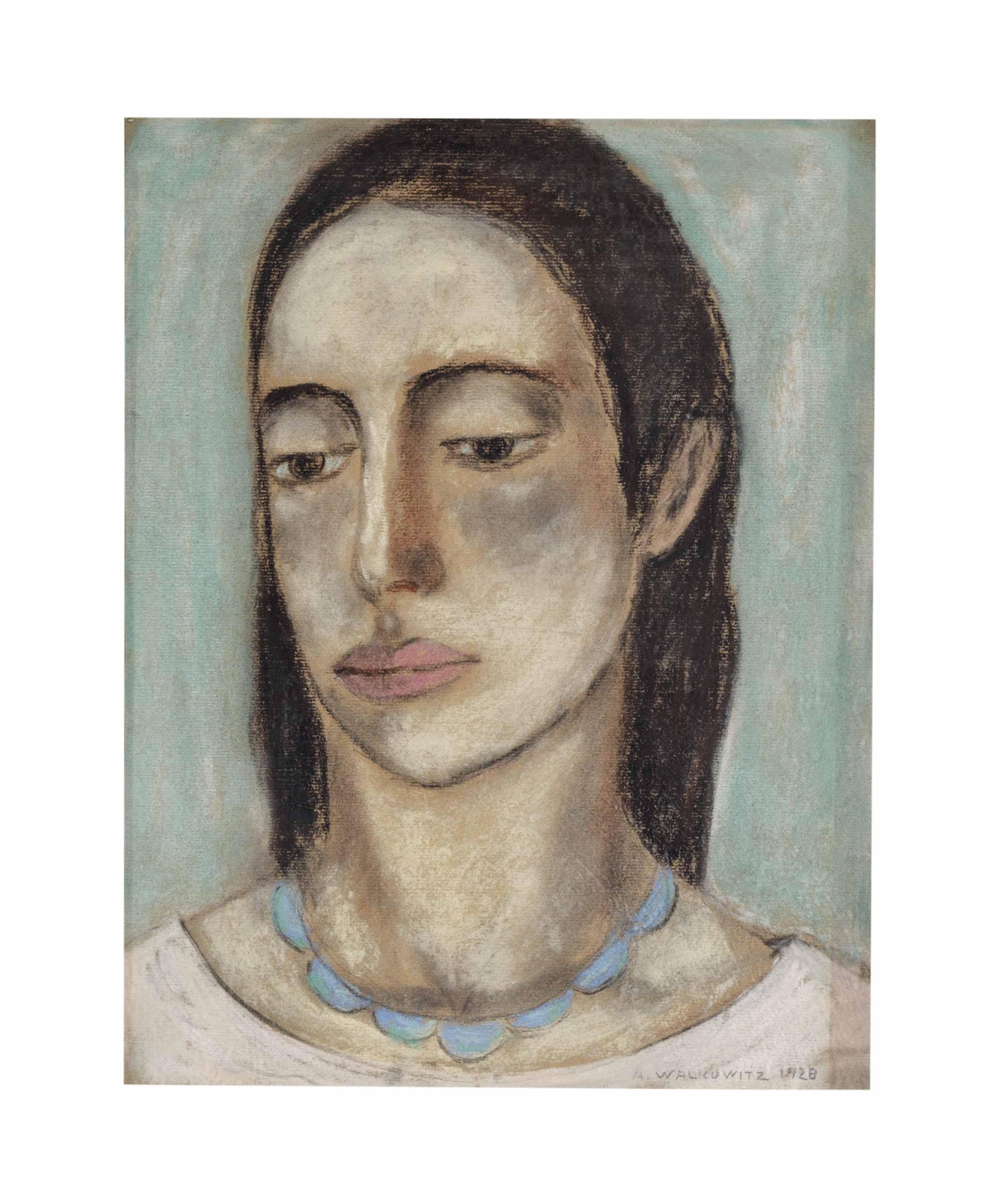 Abraham Walkowitz - Portrait of Isadora Duncan