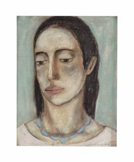 Abraham Walkowitz - Portrait of Isadora Duncan