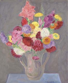 Abraham Walkowitz - Still Life of Flowers
