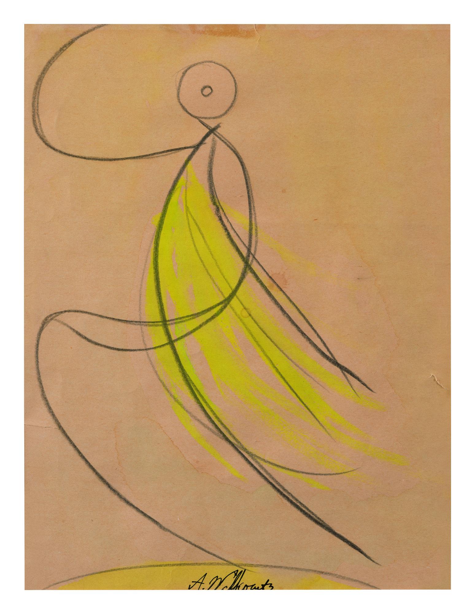 Abraham Walkowitz - Study Of A Dancer