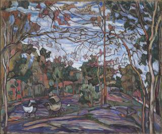 Abram Anshelevich Manievich - Bronx River Park