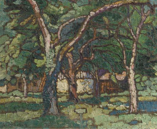 Abram Anshelovich Manevich - The Orchard