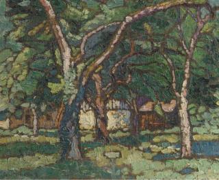 Abram Anshelovich Manevich - The Orchard