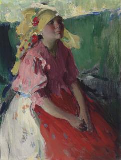 Abram Arkhipov - Young Peasant Woman