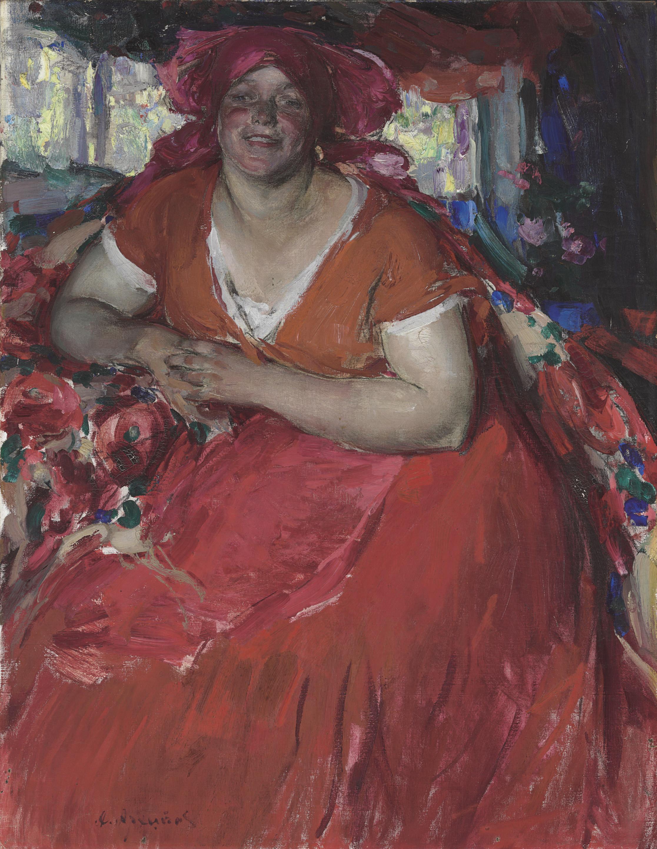 Abram Arkhipov - Young peasant woman