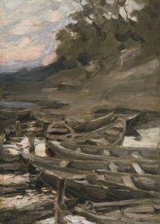 Abram Efimovich Arkhipov - The Boats