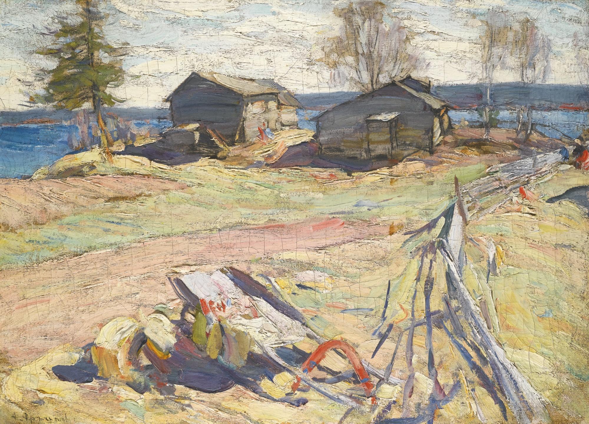Abram Efimovich Arkhipov - Village In The North
