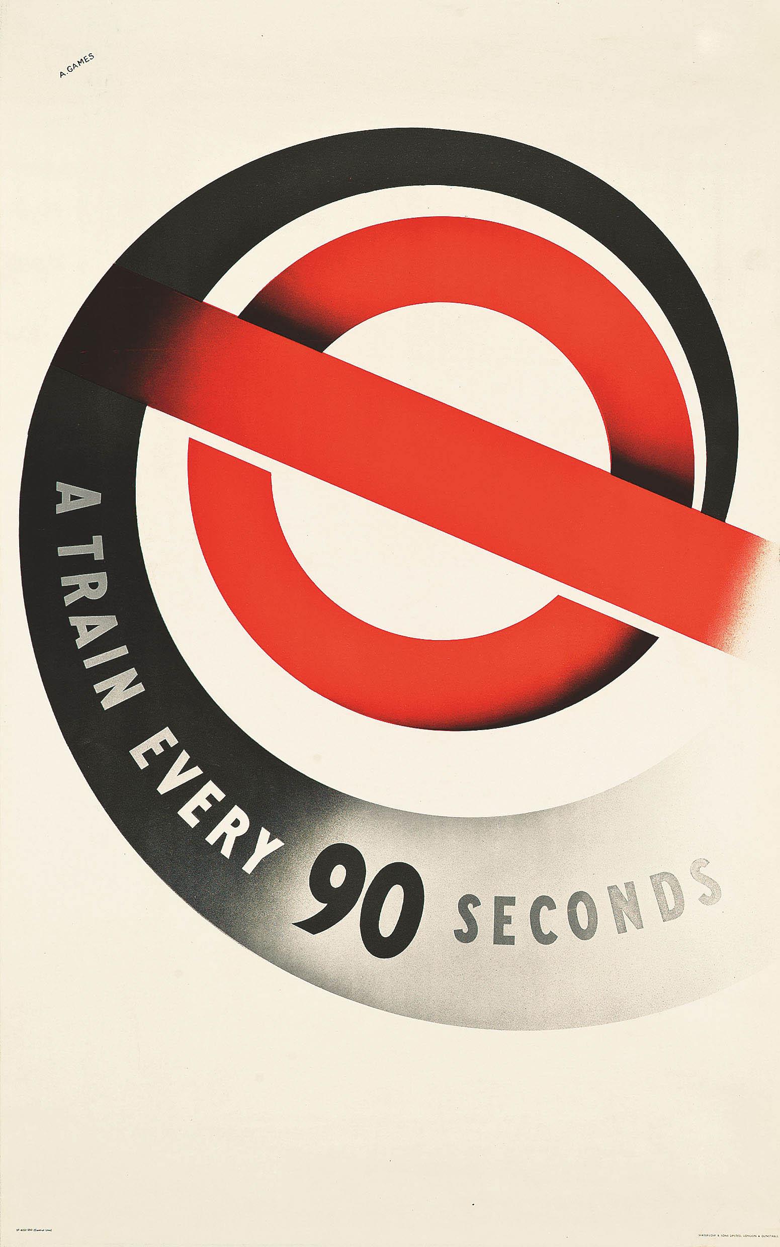 Abram Games - A Train Every 90 Seconds