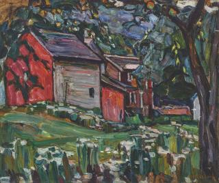 Abram Manievich - Country House, Outskirts Of Moscow