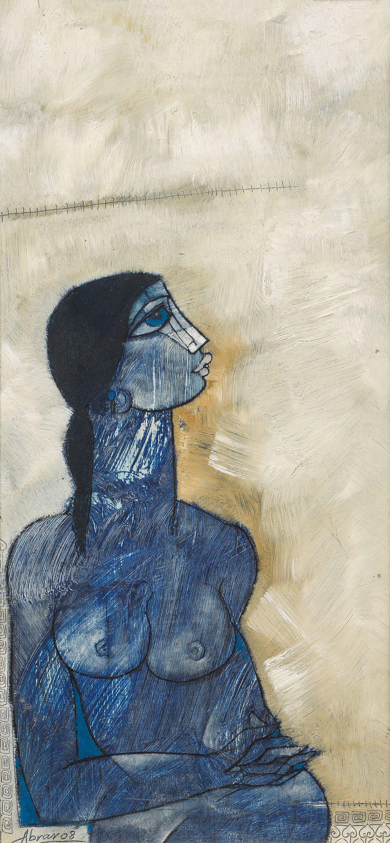 Abrar Ahmed - Untitled (Woman)