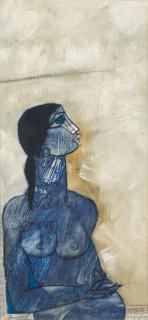 Abrar Ahmed - Untitled (Woman)