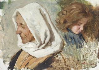 Achille Beltrame - Studio d\'accademia