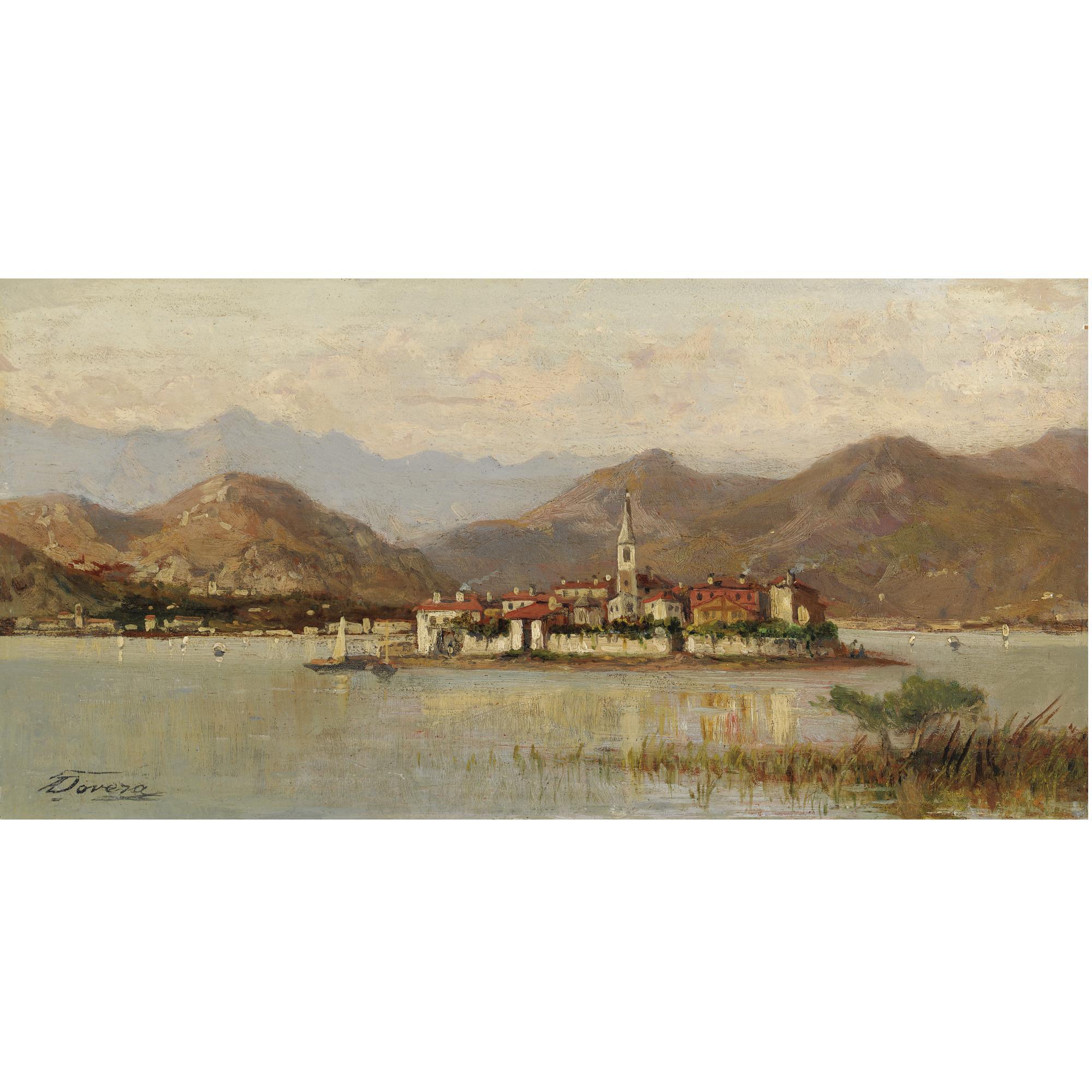 Achille Dovera - L\'Isola Dei Pescatori, Lago Maggiore
